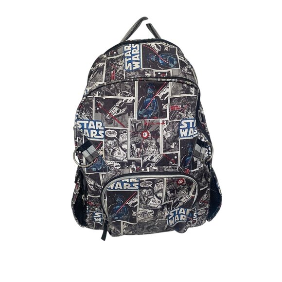 Pottery Barn Star Wars Darth Vader Comic Book Backpack L/XL - Picture 1 of 8
